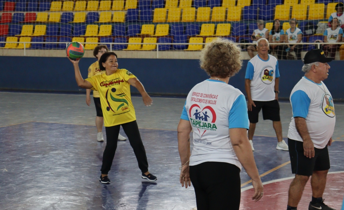 Encontro esportivo entre Mariluz e Tapejara