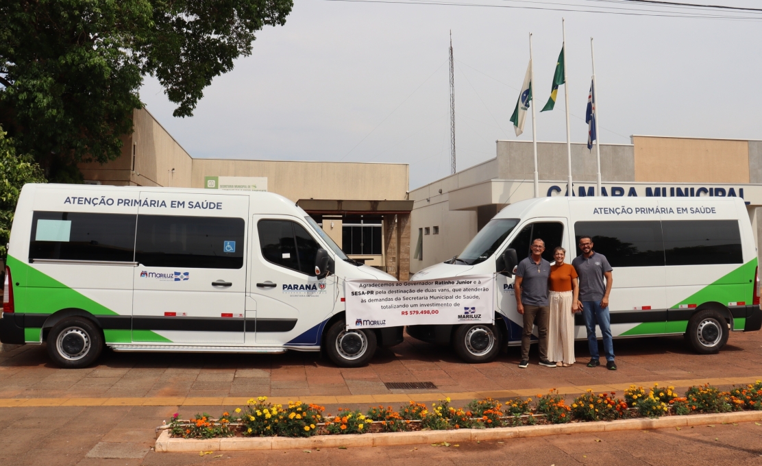 Prefeitura de Mariluz amplia frota municipal com novos veículos