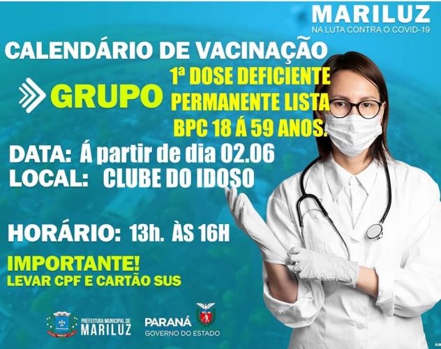 Calendário de Vacinação contra a Covid-19-comorbidades 