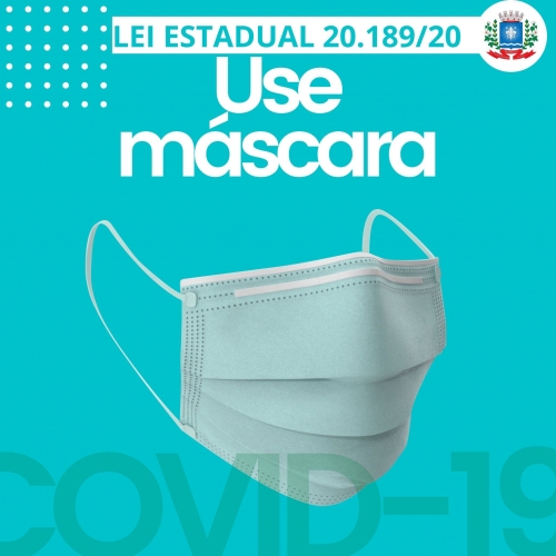 Use máscara a pandemia não acabou!