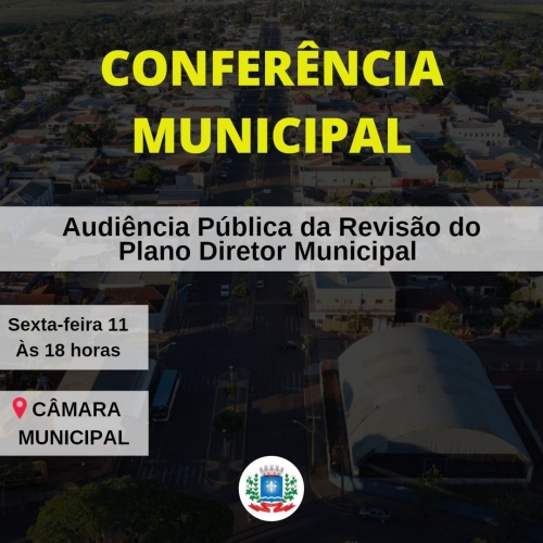 Prefeitura de Mariluz convoca a população para participar da Audiência Pública da Revisão do Plano Diretor 