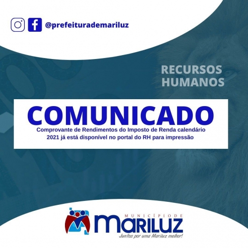 Comunicado importante do Departamento de Recursos Humanos 