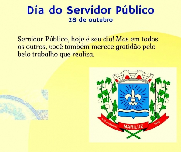 Dia do Servidor Público