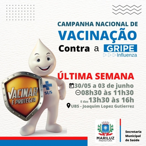 Vacinação contra a Influenza e Sarampo