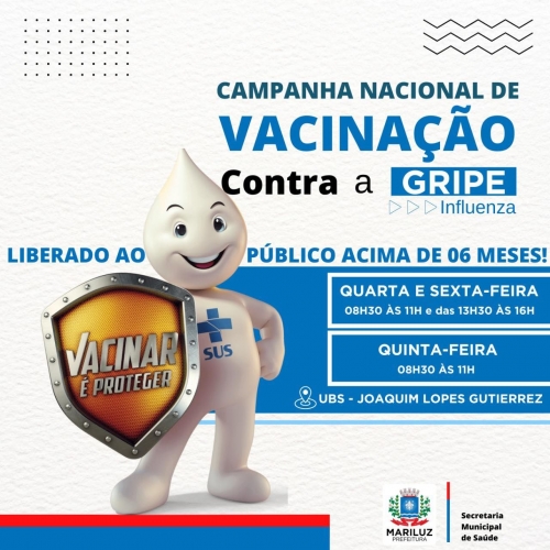 Vacinação contra a Influenza em Mariluz