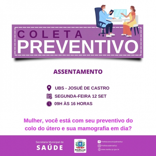 Coleta de Preventivo 