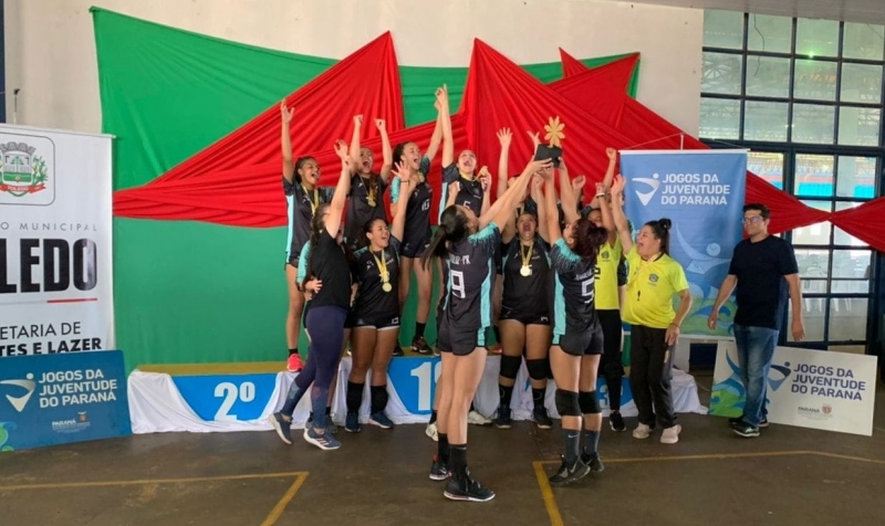 Handebol Feminino Mariluzense novamente ficou com a medalha de ouro do JOJUPS