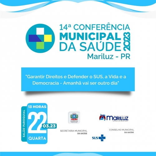 Convite da Secretaria Municipal de Saúde