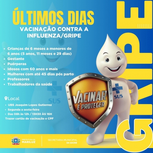 Últimas semanas para a vacinação contra a Gripe