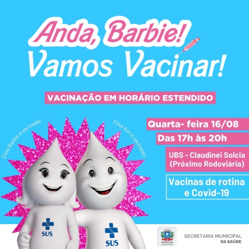 A Barbie e o Ken são vacinados, e você?