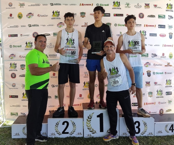 Atletas do projeto de atletismo de Mariluz se destacaram na 1ª Corrida Rústica do Trabalhador de Marechal Cândido Rondon