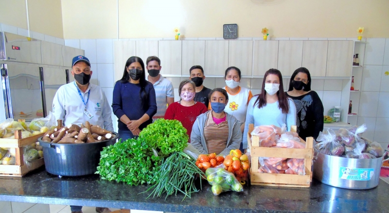 Município de Mariluz, recebeu a primeira remessa de alimentos adquiridos pelo Programa de Aquisição de Alimentos (PAA)