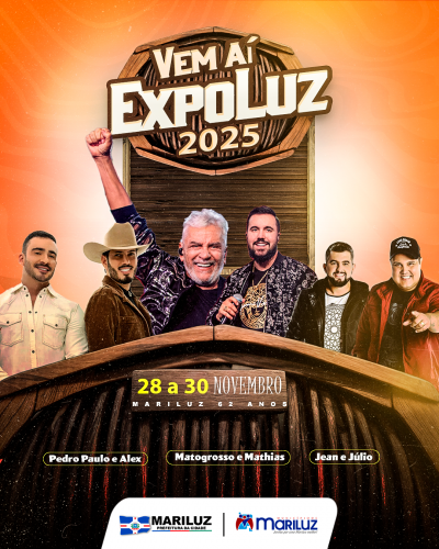 Prepare-se, porque vem aí a ExpoLuz 2025