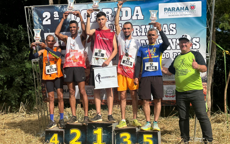 Corredores de Mariluz se destacaram na 2ª Corrida das Trilha Paranaenses Circuito de Planaltina