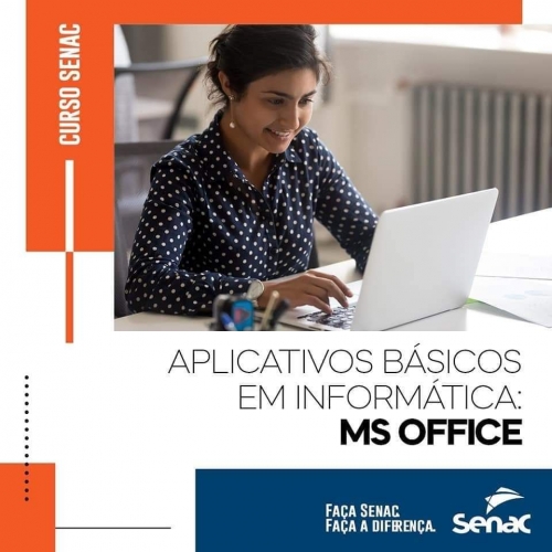 Curso gratuito no Senac com certificado 