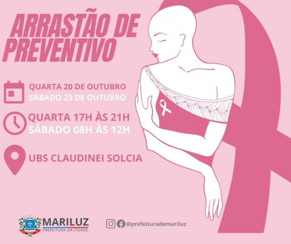 Arrastão de Preventivo para mulheres de Mariluz