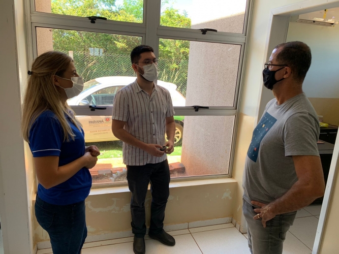 Prefeito Paulinho Alves realizou visitas em Unidades de Saúde Básica no Município e na zona rural