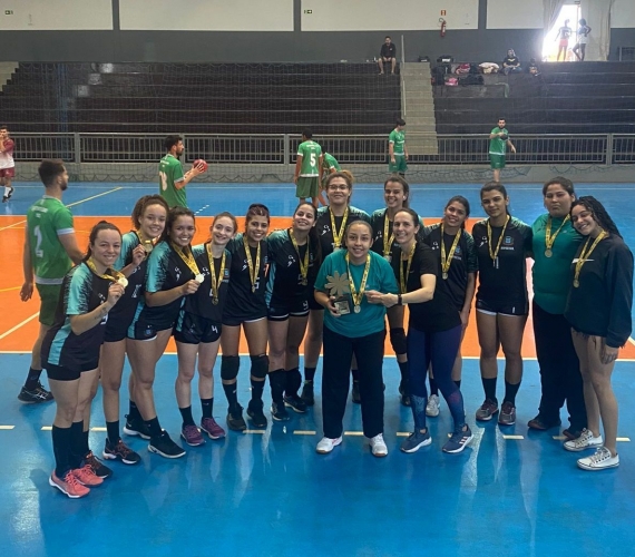 Handebol Mariluzense categoria feminino e masculino faturou ouro e prata nos Jogos Abertos do Paraná 2022