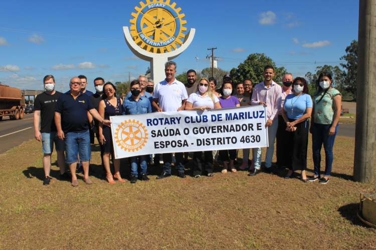 Município de Mariluz recebeu a visita do Governador do Rotary Distrito 4630 