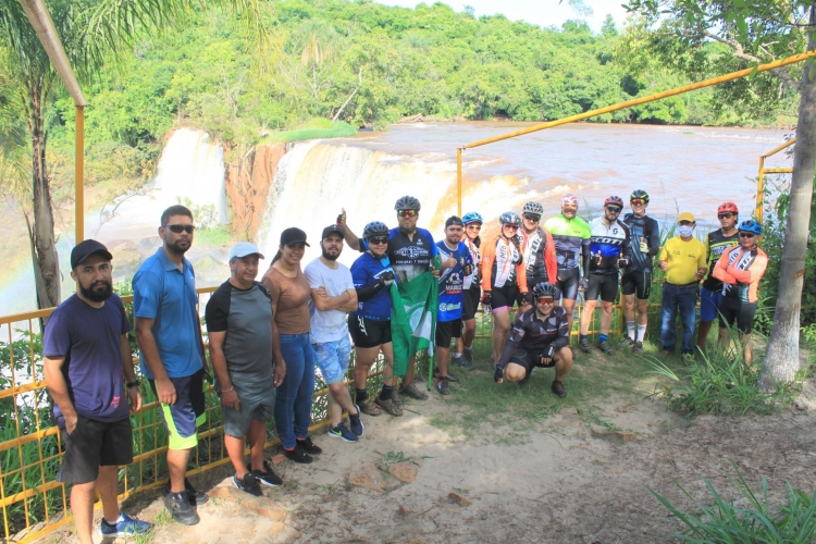 Divisão Municipal de Esportes realizou o 1º Vamos Pedalar com ciclistas de Mariluz