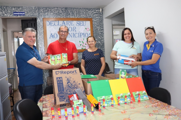 Município de Mariluz recebeu a visita do Governador do Rotary Club Distrito 4630, Paulo José dos Santos