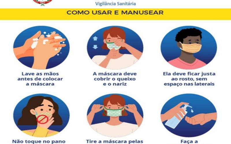 Use a máscara sempre em tempos de pandemia!