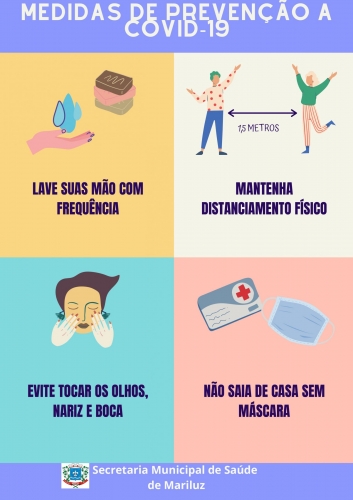 Vamos Manter as Medidas de Prevenção Contra a Covid-19!