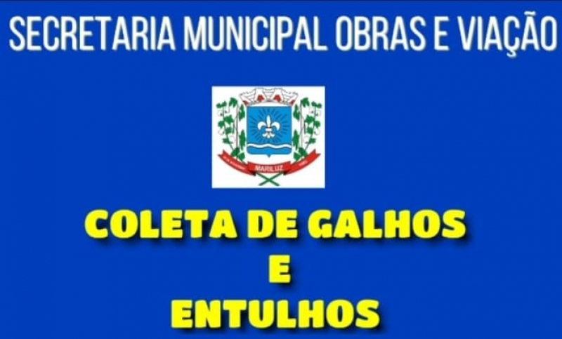 Comunicado da Secretaria Municipal de Obras e Viação