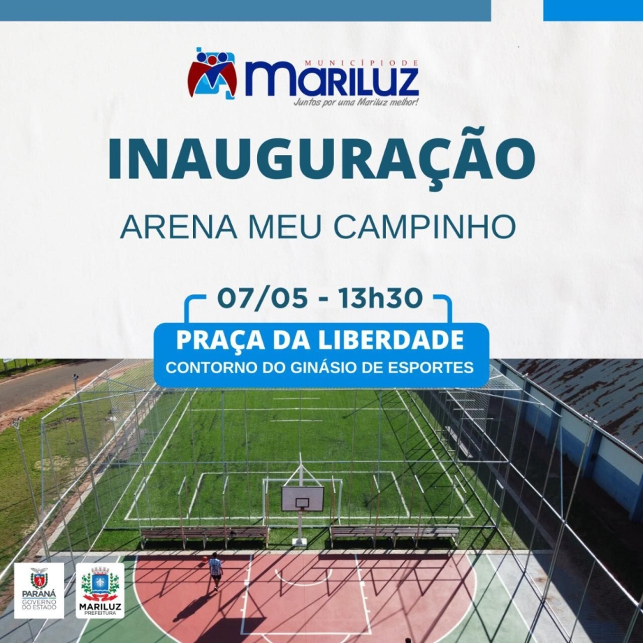 Inauguração da Arene Meu Campinho 