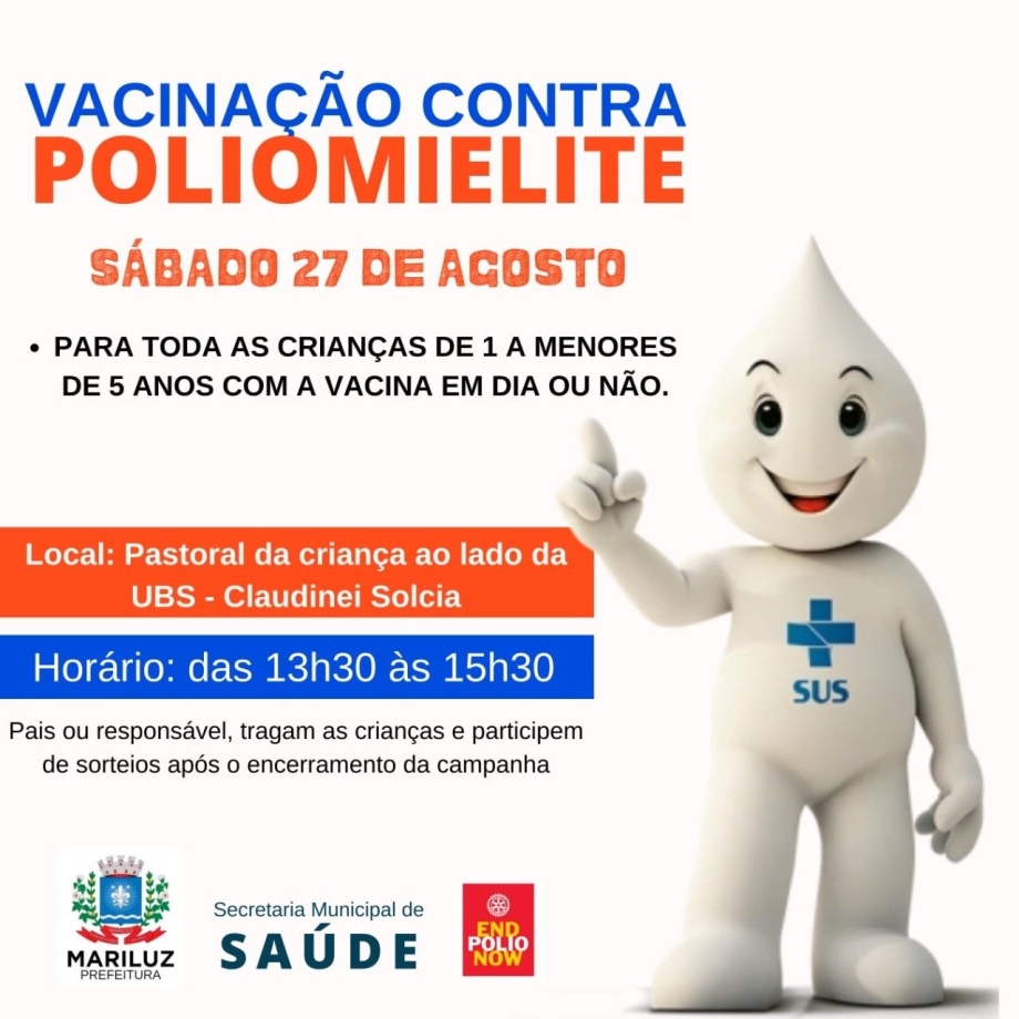 Vacinação contra a Poliomielite