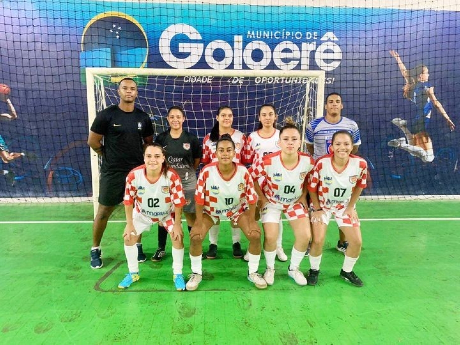 Futsal Feminino de Mariluz, está dando show dentro de quadra