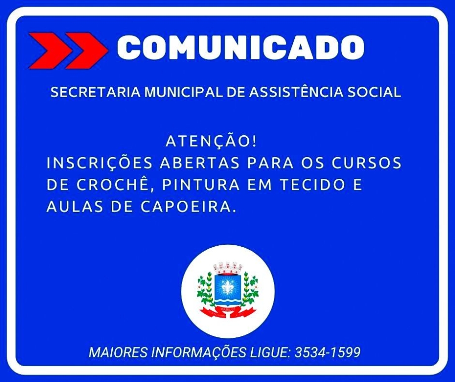 CRAS de Mariluz está com inscrições abertas para cursos e aulas de Capoeira