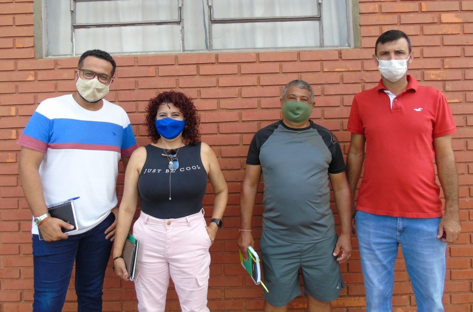 Diretor Municipal de Esportes de nosso Município, visitou o Ex Secretário de esportes de Moreira Sales