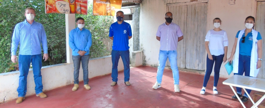 Prefeitura de Mariluz, Órgãos de Saúde Municipal e SAMAE, realizaram uma reunião com os moradores do Bairro Olaria