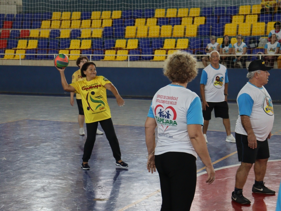Encontro esportivo entre Mariluz e Tapejara