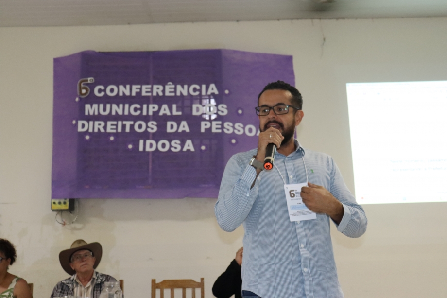 na quinta-feira, 5 de junho o município de Mariluz realizou a 6ª Conferência Municipal dos Direitos da Pessoa Idosa