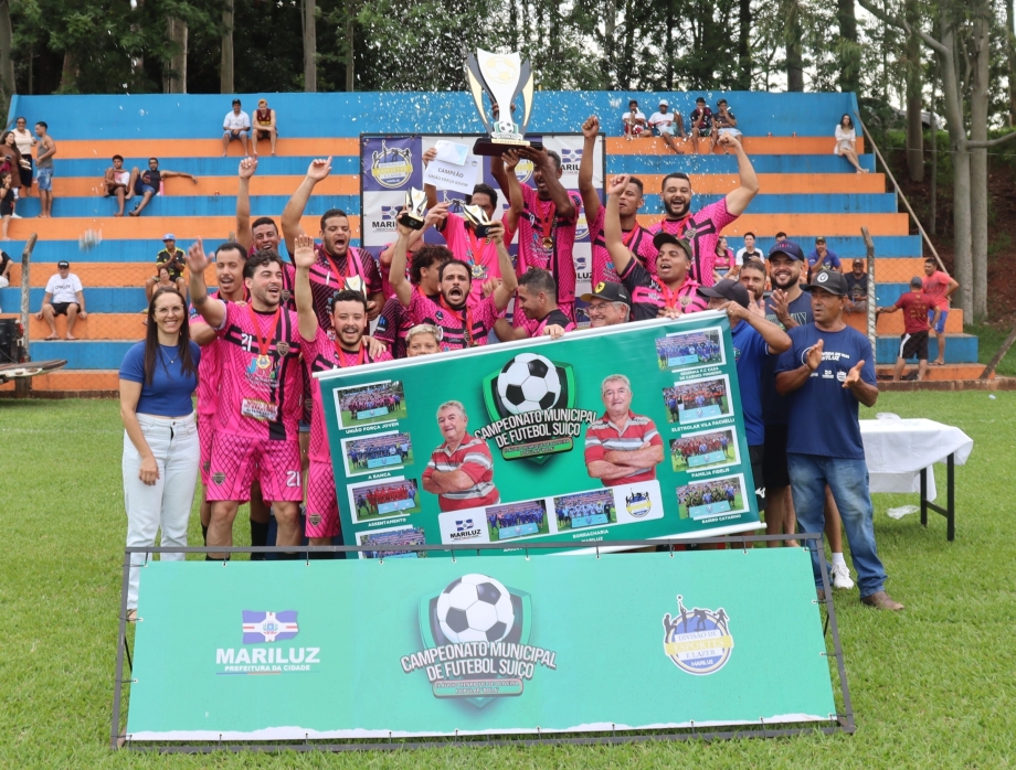 União Força Jovem se sagrou campeão do Campeonato Municipal de Futebol Suíço Claudio Henrique de Oliveira