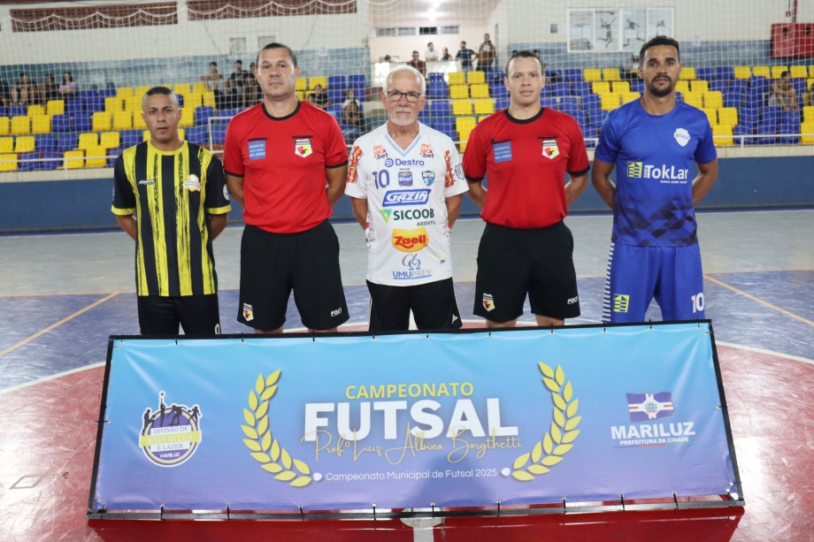Décima rodada do Campeonato Municipal de Futsal Prof. Luiz Albino Borghetti, foi realizada na quarta-feira 16