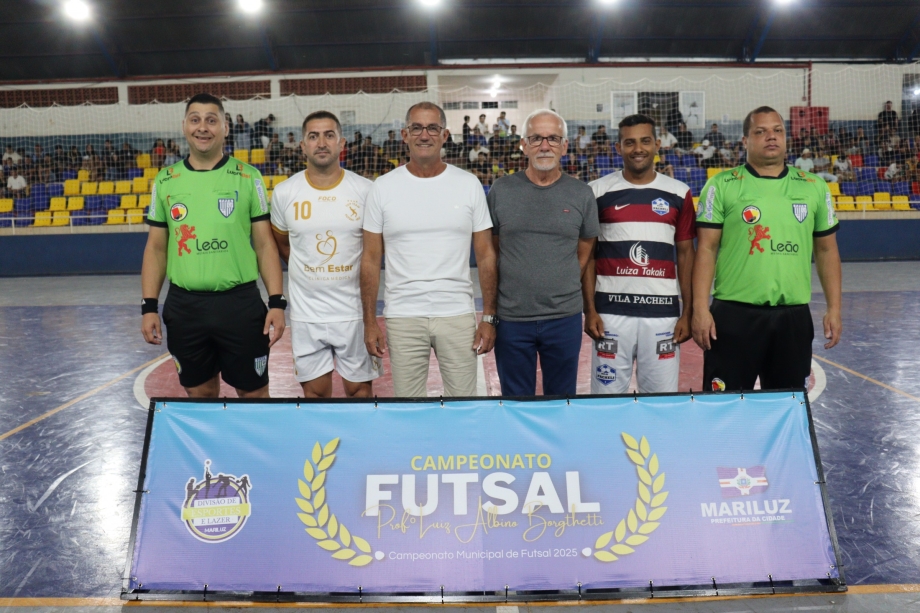 Na quarta-feira (23), dois jogos agitaram as quartas de final do Campeonato Municipal de Futsal Prof. Luiz Albino Borghe