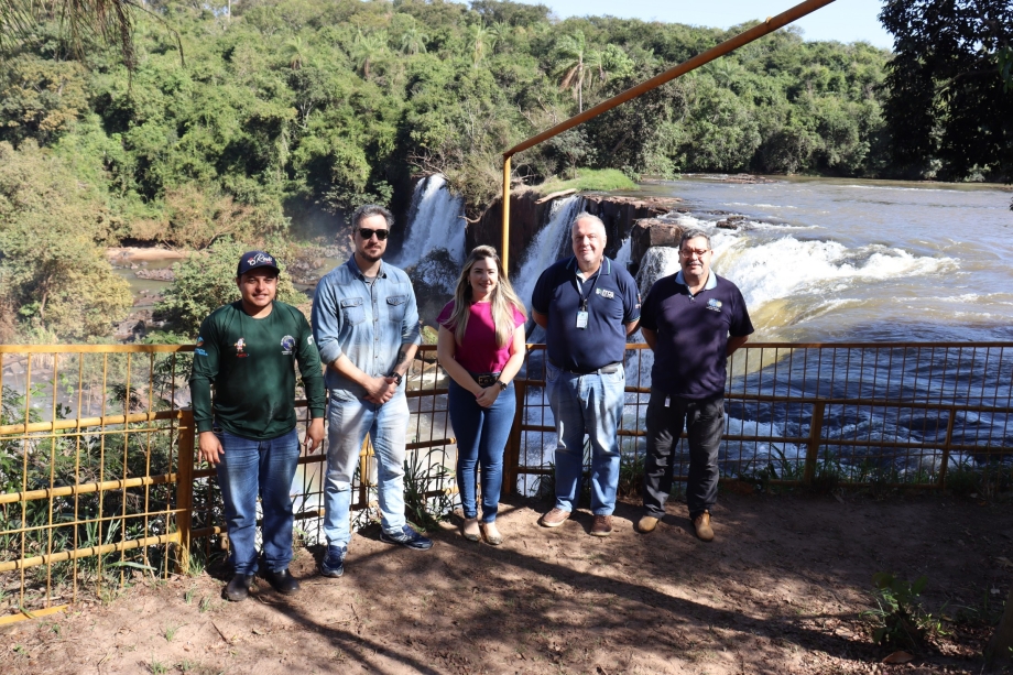 Agentes do IAT fizeram visita técnica ao município através do Geoparque Caiuá   