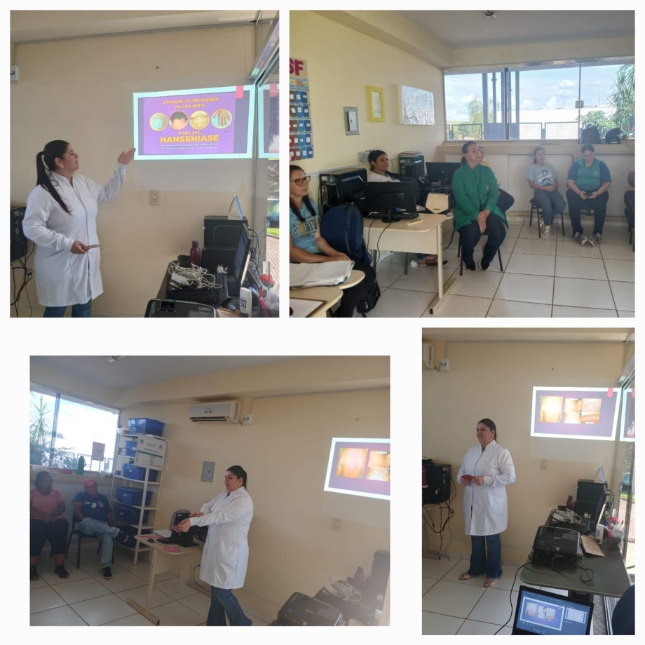 Capacitação em Alusão ao Janeiro Roxo: Combate à Hanseníase em Mariluz