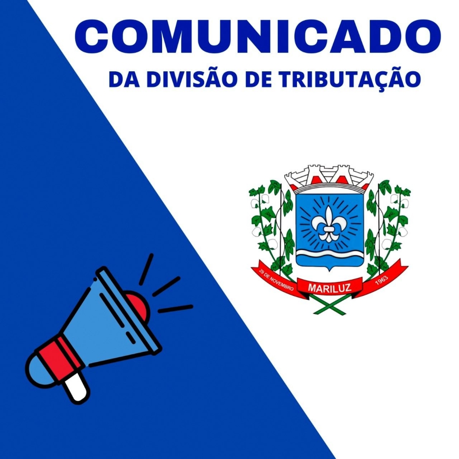 Comunicado Urgente da Divisão Municipal de Tributação