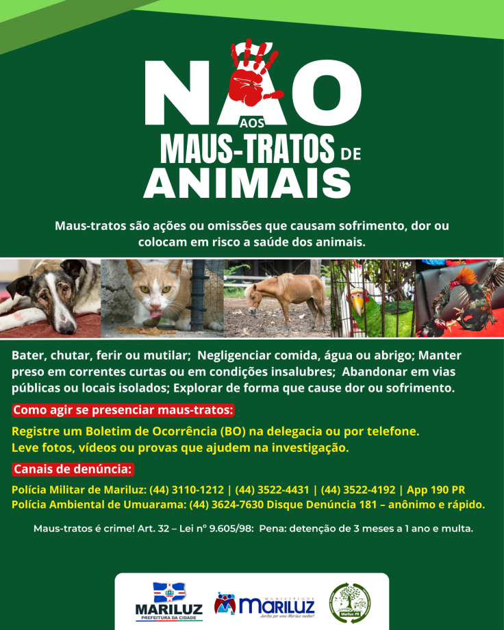 Maus-tratos a animais 