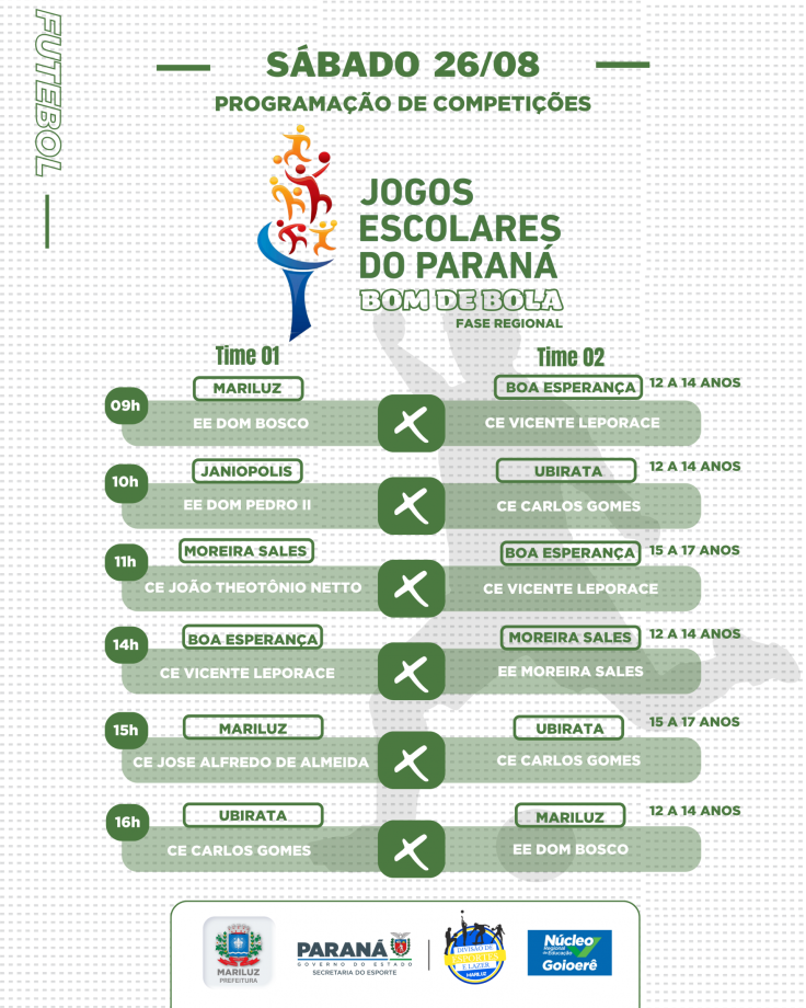 Programação de jogos JEPS Bom de Bola 