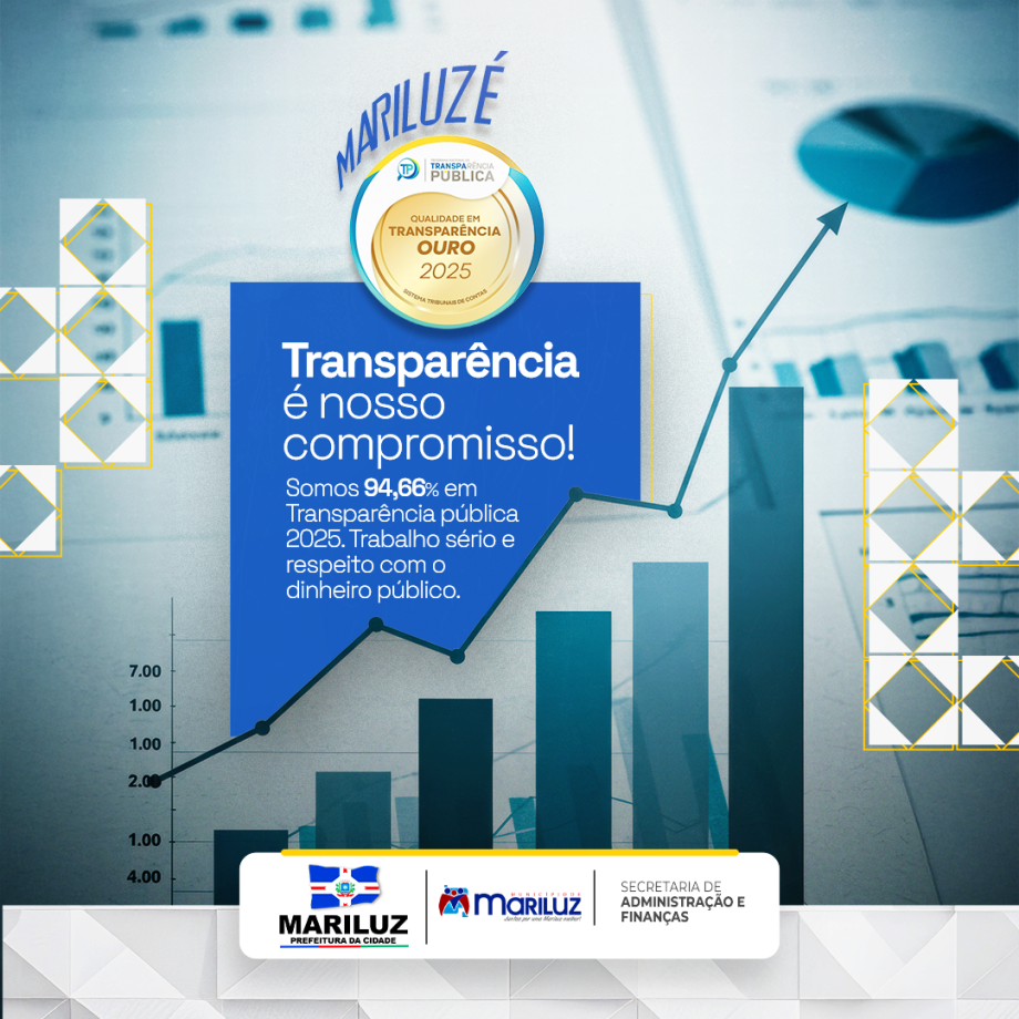 Mariluz conquista ouro em qualidade em transparência