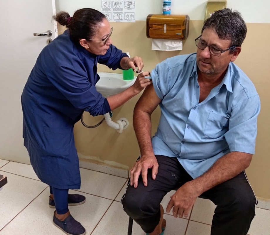 UAPS do Assentamento Nossa Senhora Aparecida realizou uma ação de multivacinação e aplicou 103 doses