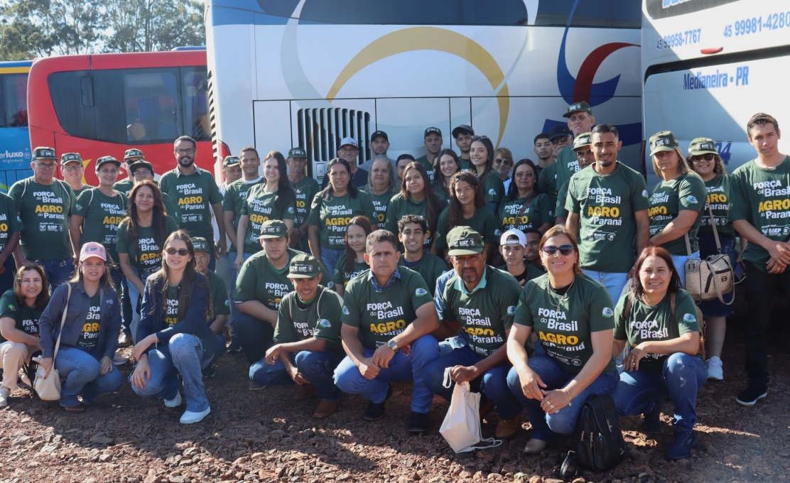 Duas caravanas de Mariluz marcaram presença na 38ª Edição do Show Rural Coopavel em Cascavel