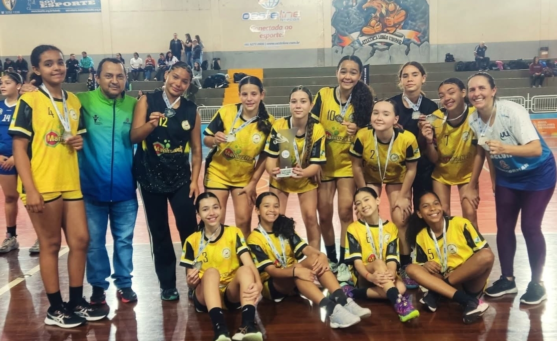 Handebol masculino e feminino de Mariluz foram vice-campeões em competições importantes 