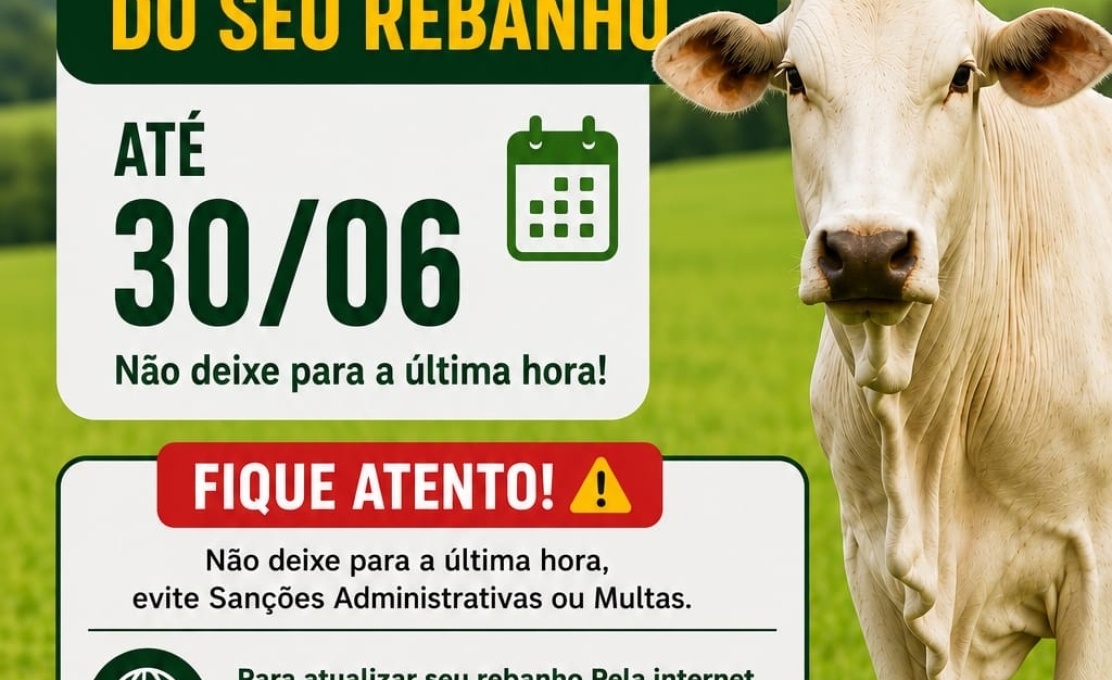 Secretaria de Agricultura reforça a importância da atualização do rebanho