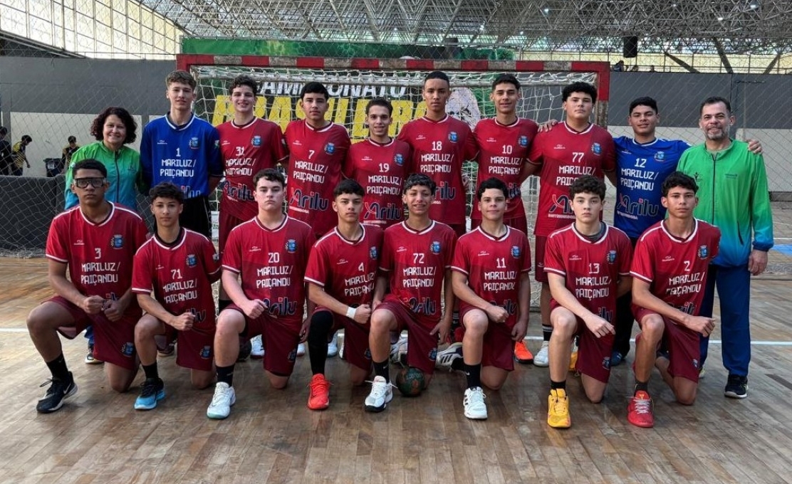 Handebol Mariluz/Paiçandu encerra participação em competição entre os melhores do Brasil